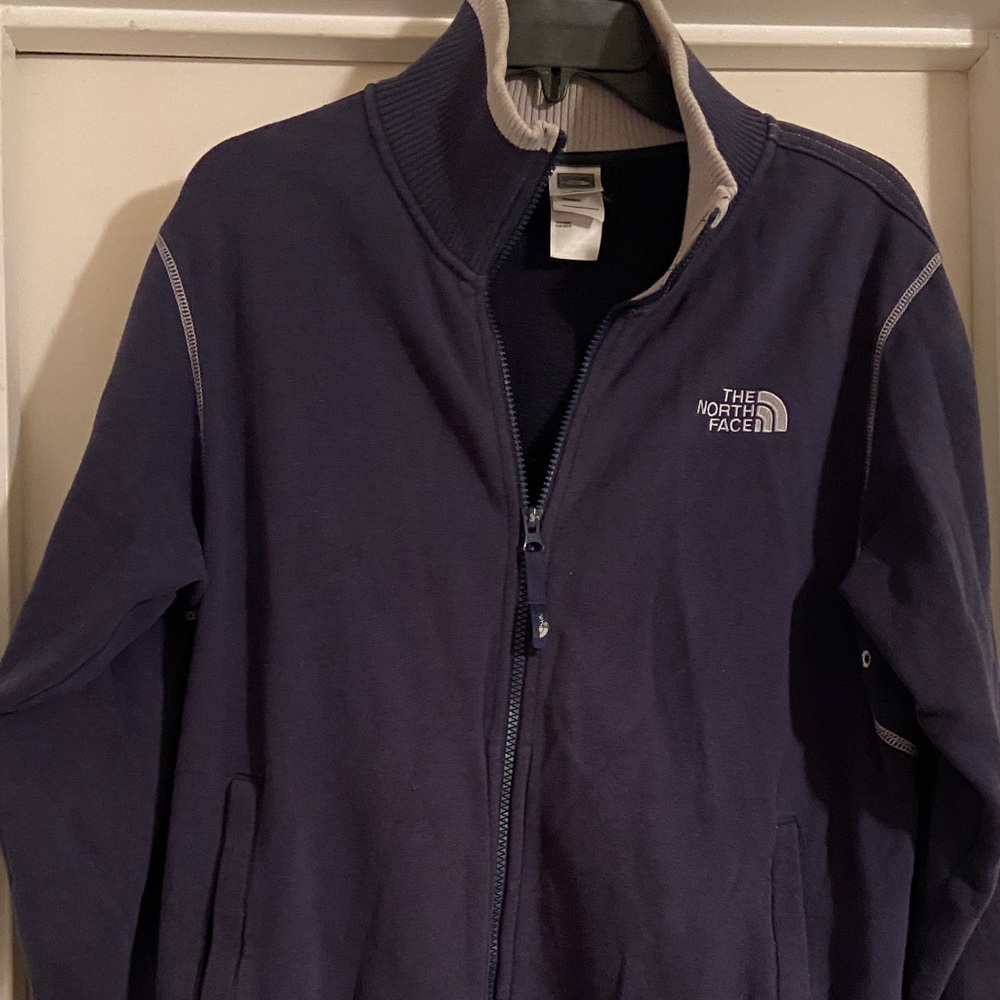 The North Face Dark Blue Full-Zip Jacket